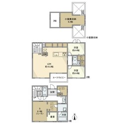 永福戸建の物件間取画像